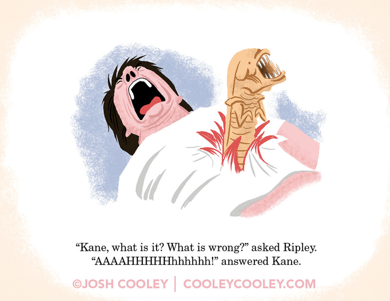 Illustration for article titled Pixar artist turns R-rated movies into awesome kids book illustrations